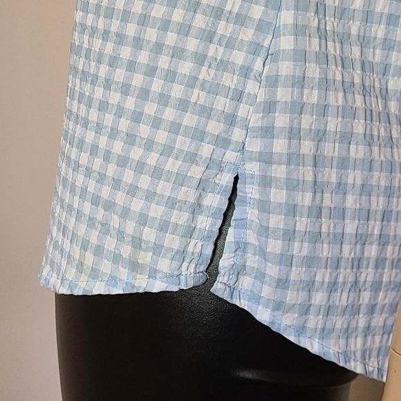 Blue Textured Shirt - Picture 3 of 5